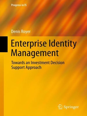 cover image of Enterprise Identity Management